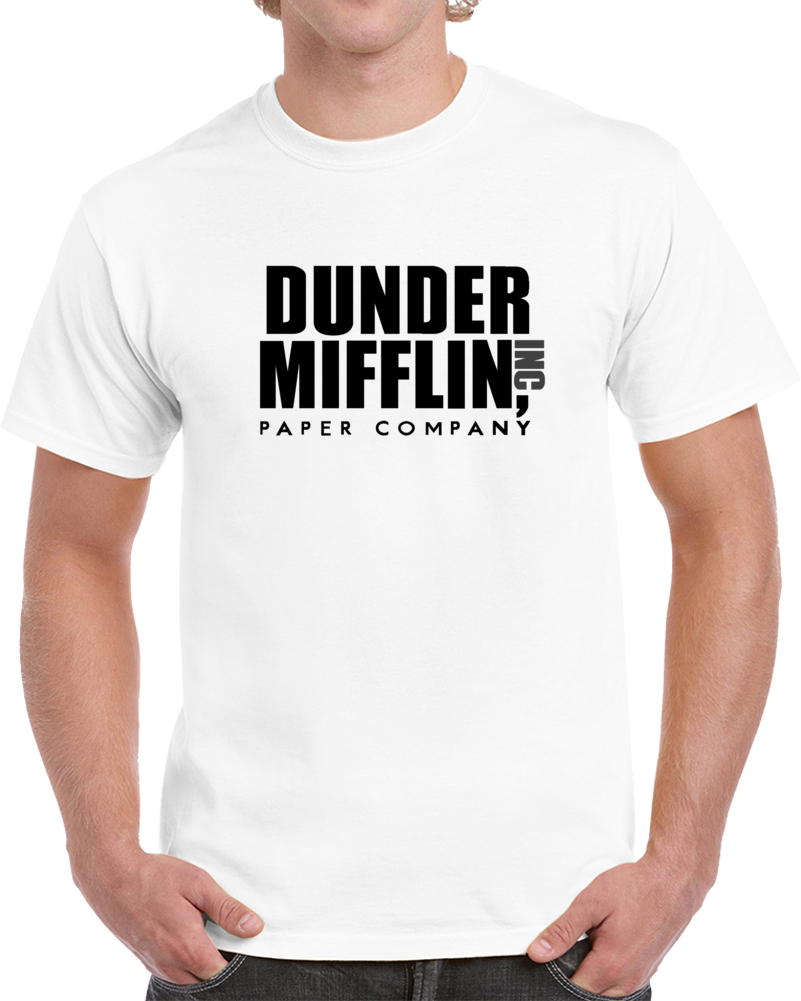 The Office Tv Show Dunder Mifflin Paper Adult Unisex T-shirt Great Gift For Fans