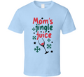 Moms Jingle Juice Tee Funny Christmas Tshirt Holiday T Shirt