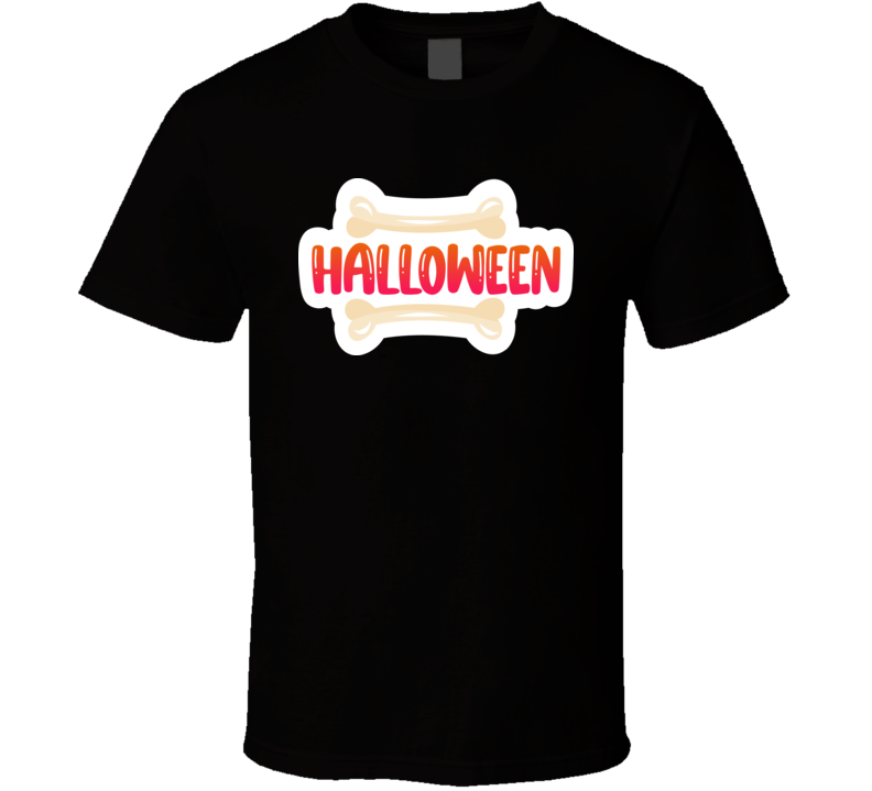 Cool Halloween Bones Tee Dope Fall Holiday Novelty T Shirt