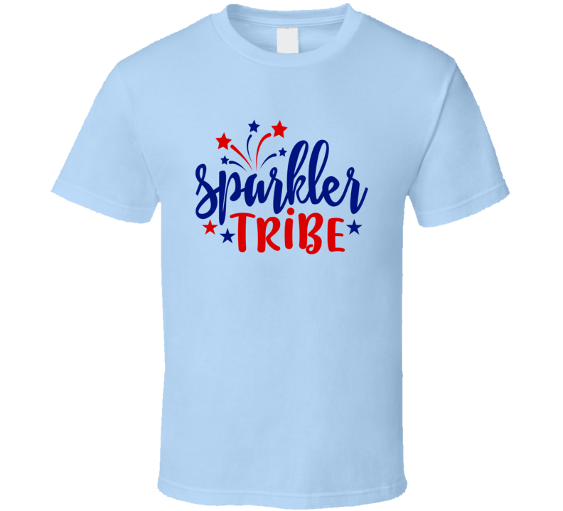 Sparkler Tribe Tee Usa Pride Tshirt July 4th T Shirt