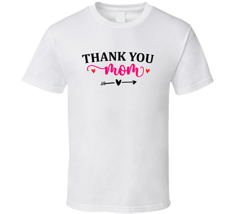Thank You Mom A Great Novelty Mother's Day Tee For Mom The Rock Star T Shirt