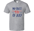 My First 4th Of July Tee Usa Pride Tshirt July 4th T Shirt