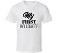 My First Halloween Tee Cool Fall T-shirt Holiday Novelty T Shirt