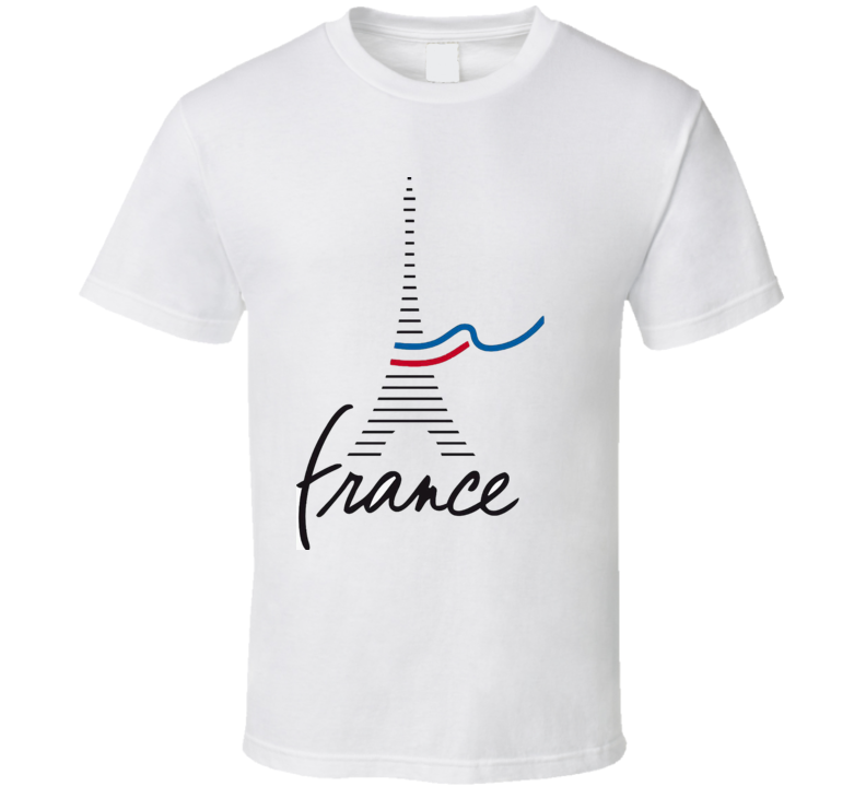 France Je Suis Charlie French Mourning Ribbon Tribute Flag T-Shirt New