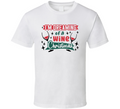 Im Dreaming Of A Wine Christmas Tee Fun Christmas Tshirt Holiday T Shirt
