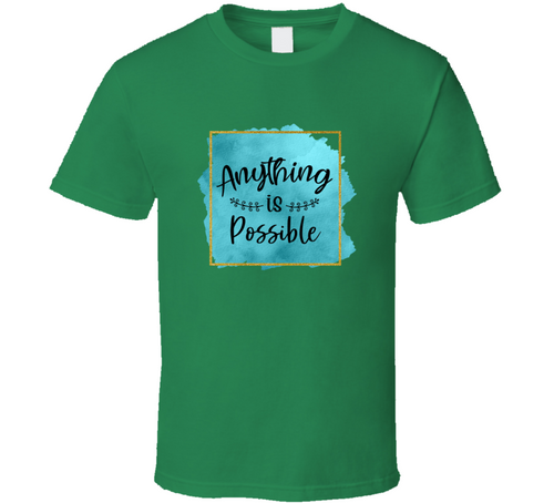 Anything Is Possible Novelty T Shirt
