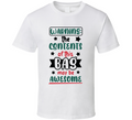 Warning The Contents Of This Bag May Be Awesome Tee Fun Christmas Tshirt Holiday T Shirt