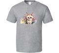 Dope Cat Watercolor Tee Colorful Cat Lover Tshirt Feline Novelty T Shirt