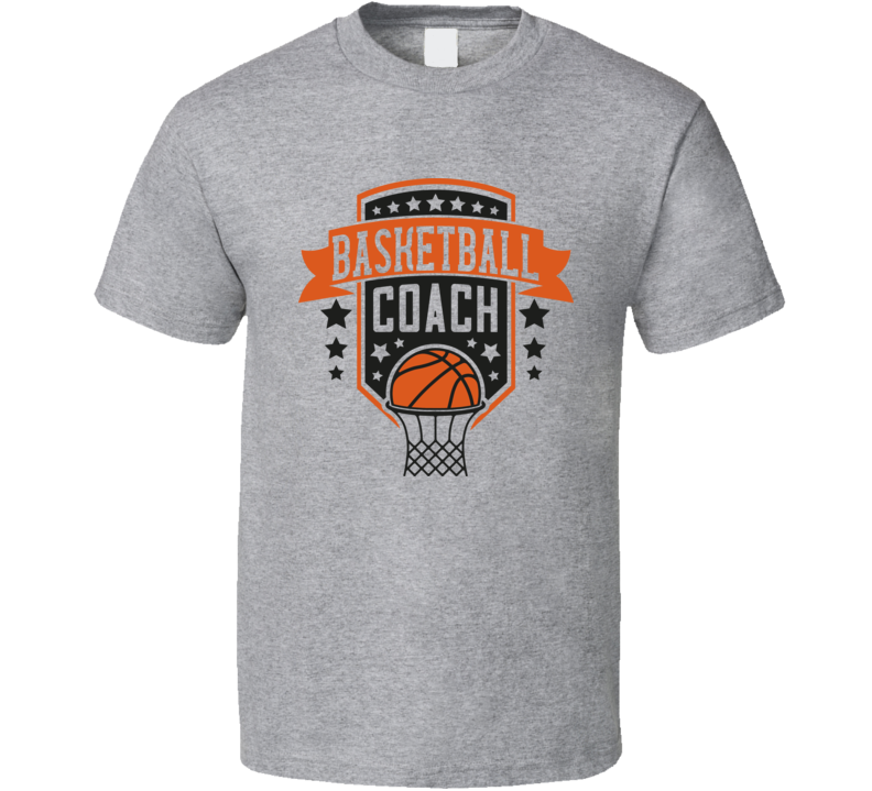 Basketball Coach Tshirt Cool Sports Tee Hoops T Shirt