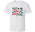 Bring The Ho Ho Ho Whole Bottle Tee Fun Christmas Tshirt Holiday T Shirt