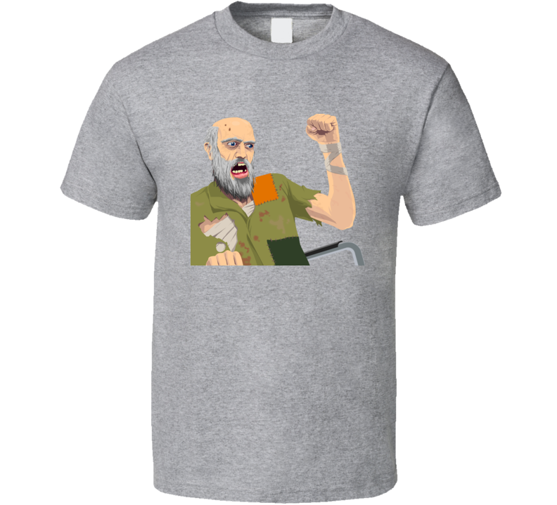 Happy Wheels T Shirt Unisex Funny T-Shirt Grandpa Novelty Game App Shirt New