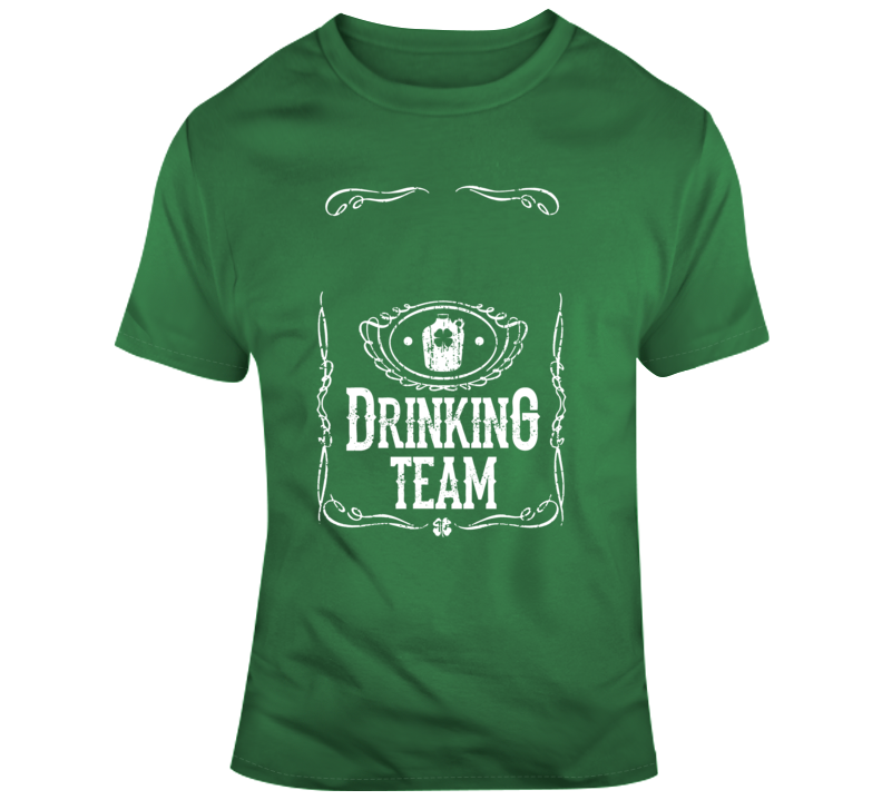 Drinking Team Customizable Tshirt - Add Your Name To This Party  - A Great Gift T Shirt