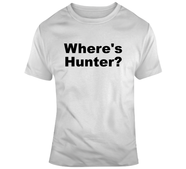 Wheres Hunter Novelty Political Tshirt Election 2020 Sleepy Joe Biden Son Tee T Shirt