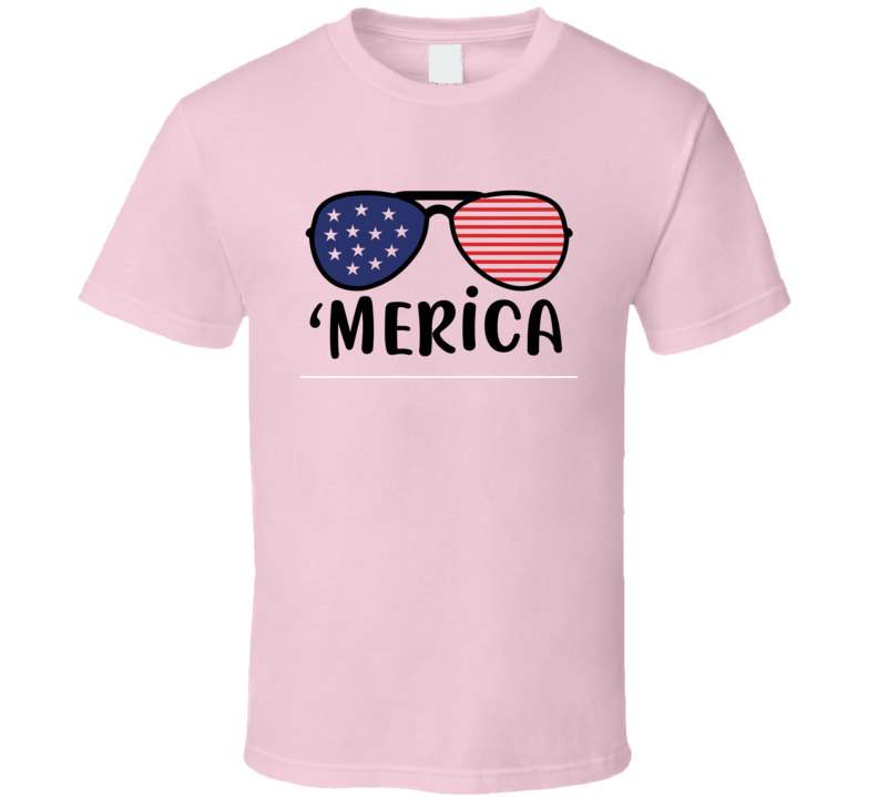 Merica Tee Usa Pride Tshirt July 4th T Shirt