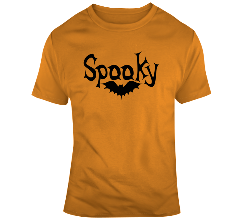 Spooky Halloween Scary Bat T-shirt Unisex Holiday Novelty Tee Great Gift T Shirt