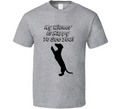 My Wiener Is Happy To See You Funny T-Shirt Novelty Dachshund Dog Party Shirt 