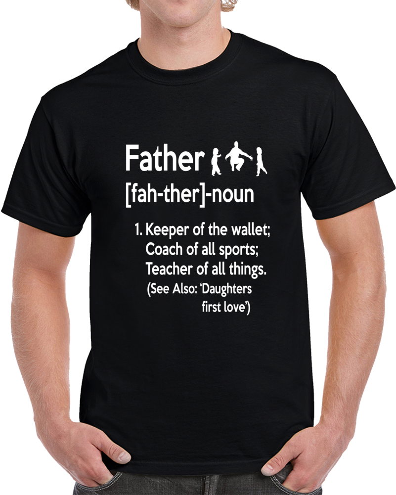 Father Noun Novelty Tee Super Hero Teacher Coach Dad Shirt A Great Gift T Shirt