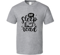Eat Sleep Read Tshirt Hilarious Reading Tee For Avid Readerst T Shirt