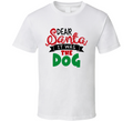 Dear Santa It Was The Dog Christmas Tshirt Cool Funny T-shirt Holiday Tee T Shirt