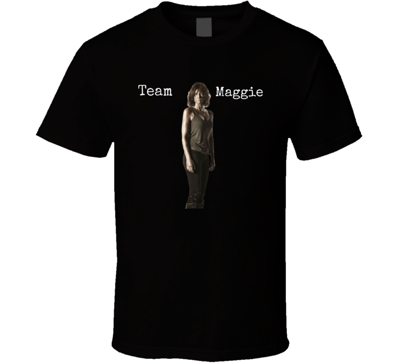 Team Maggie T-Shirt Walking Dead Novelty Unisex Lauren Cohan Tee Shirt Gift New