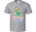Happy Wheels T Shirt Unisex Funny T-Shirt Cute Fun Novelty Game App Shirt New