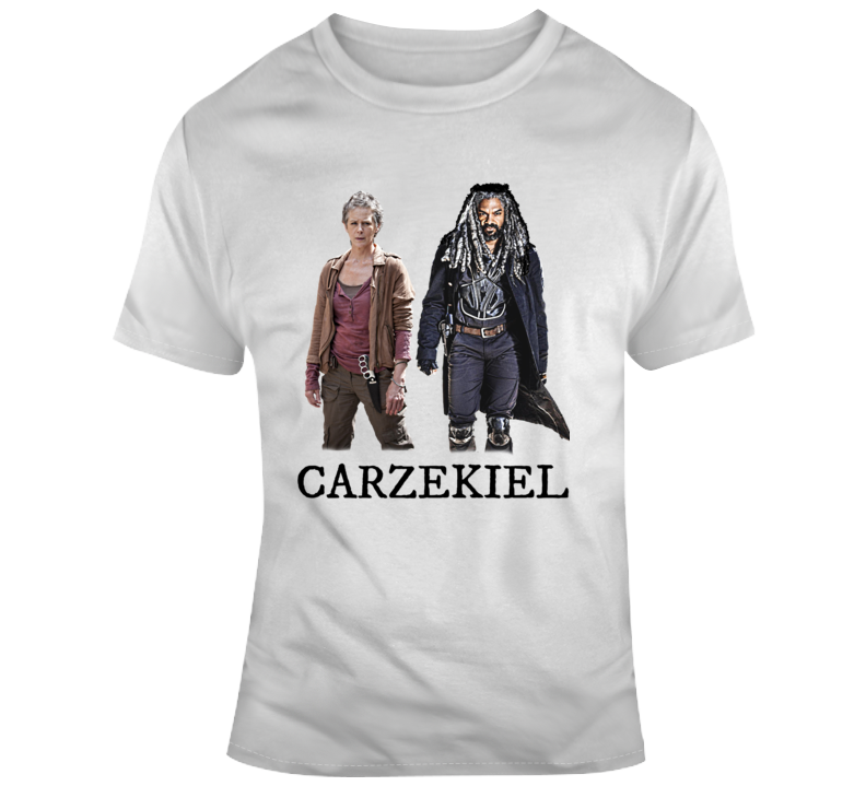 Carzekiel The Walking Dead T-shirt Carol And King Ezekiel Love Affair Amc Tv Tee