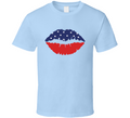 Lips Tee Usa Pride Tshirt July 4th T Shirt